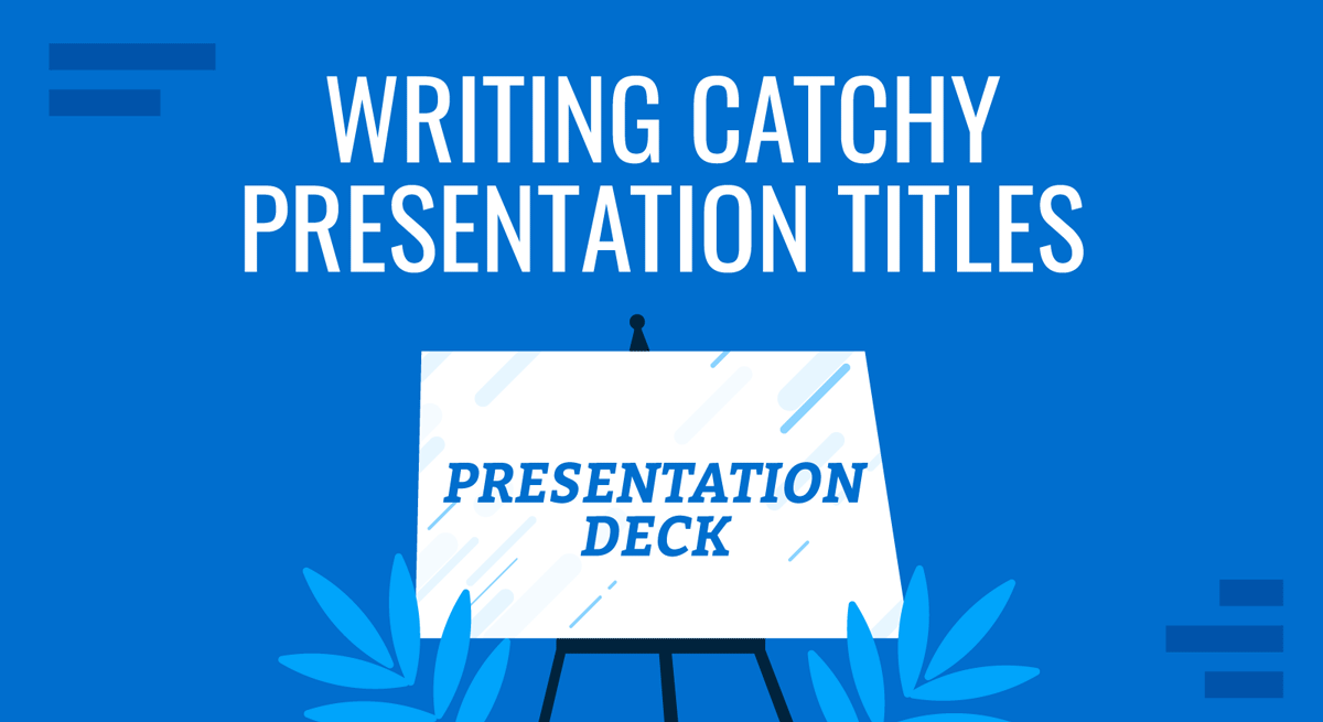 how to write a catchy presentation title