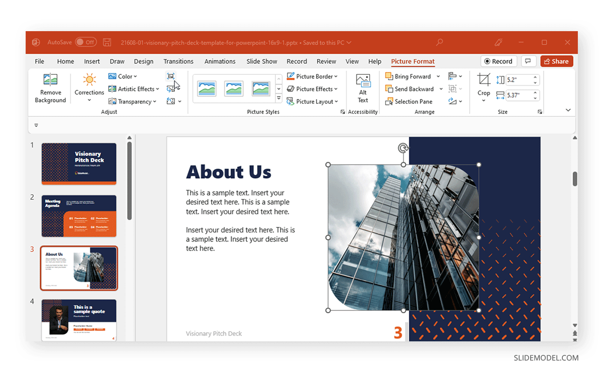 powerpoint compress presentation