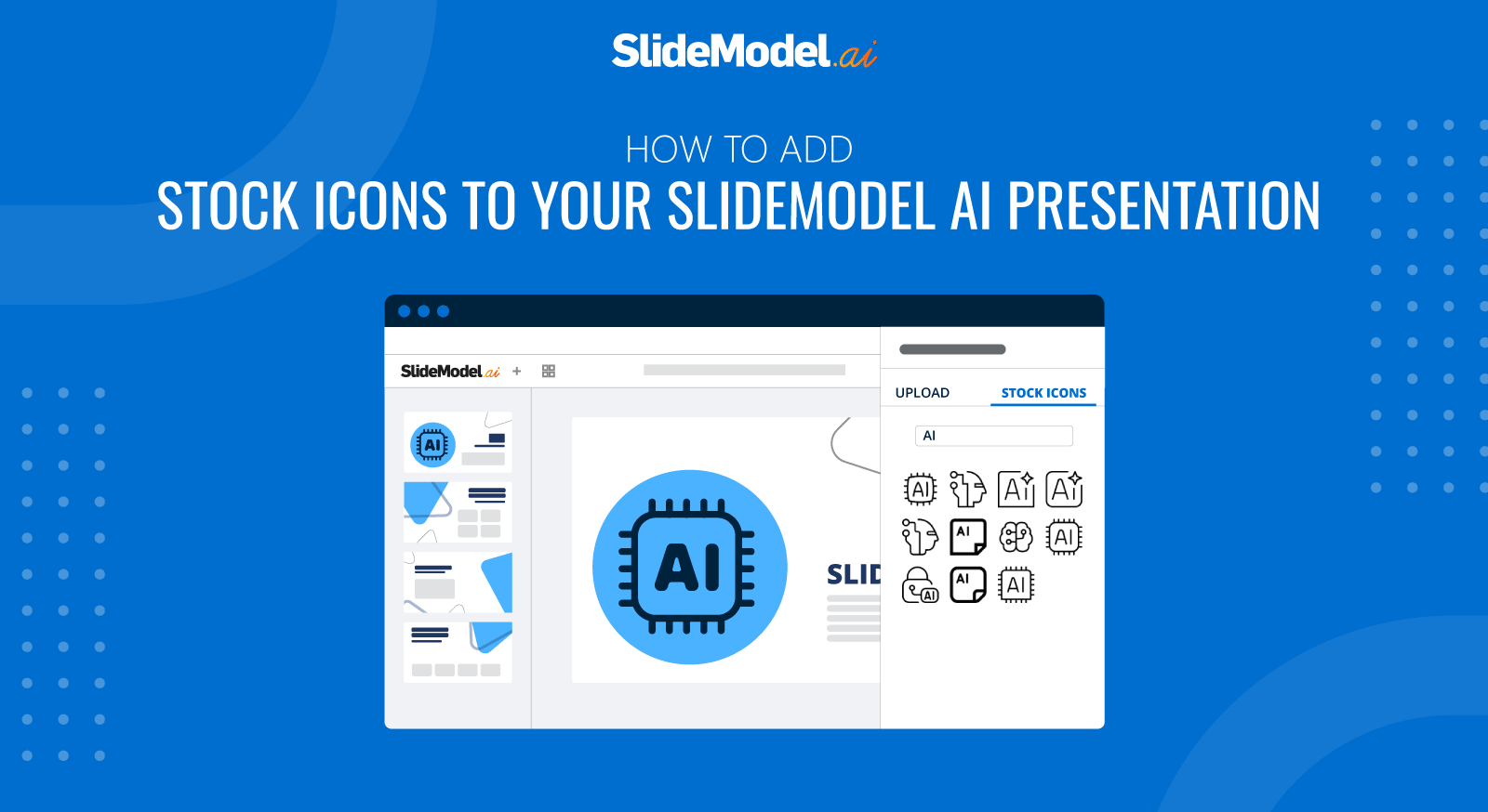How to Add Stock Icons to Your SlideModel AI Presentation