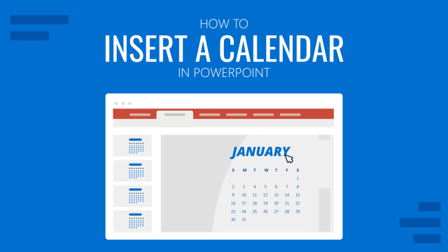 How To Insert a Calendar in PowerPoint