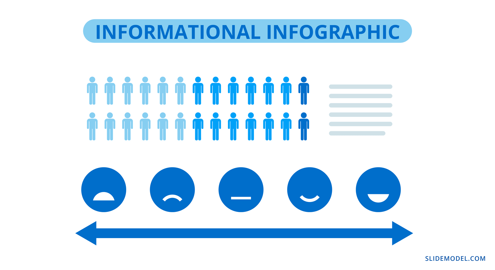 Example of Informational Infographic visual storytelling for presentations