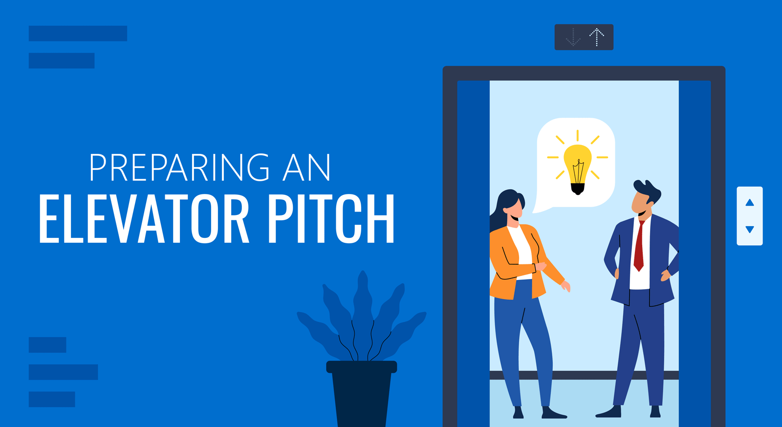 difference between business plan and elevator pitch