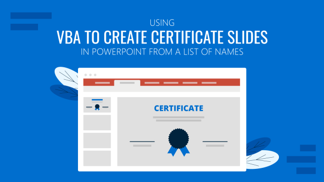 Using VBA to Create Certificate Slides in PowerPoint from a List of Names