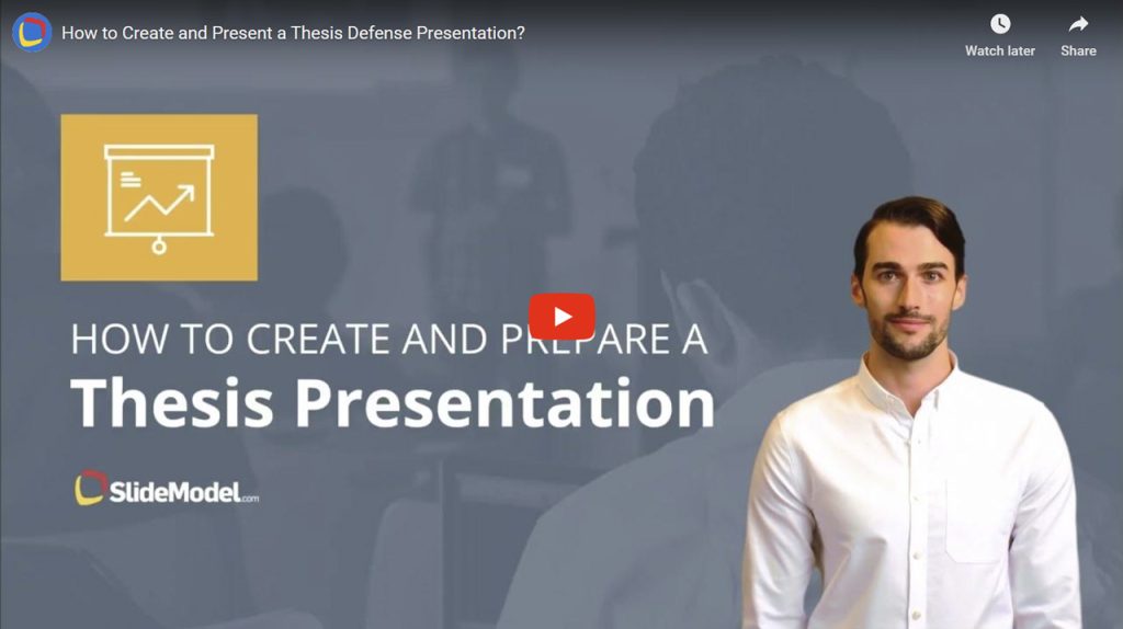 what to include in thesis defense presentation