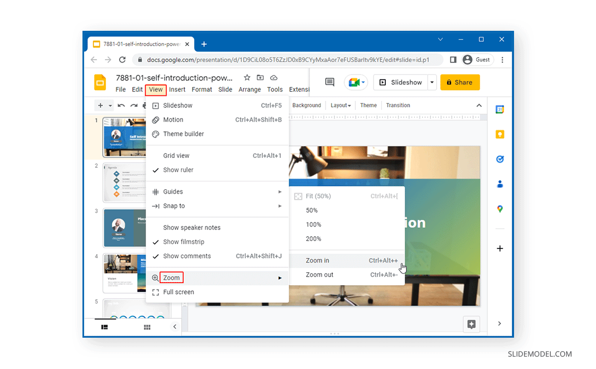 How to Zoom in on Google Slides: Step-by-step Guide