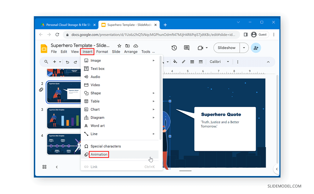 How To Animate On Google Slides