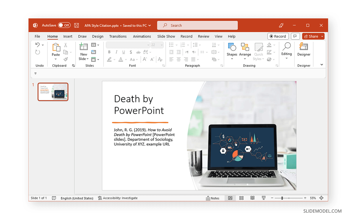 How To Cite A PowerPoint In APA