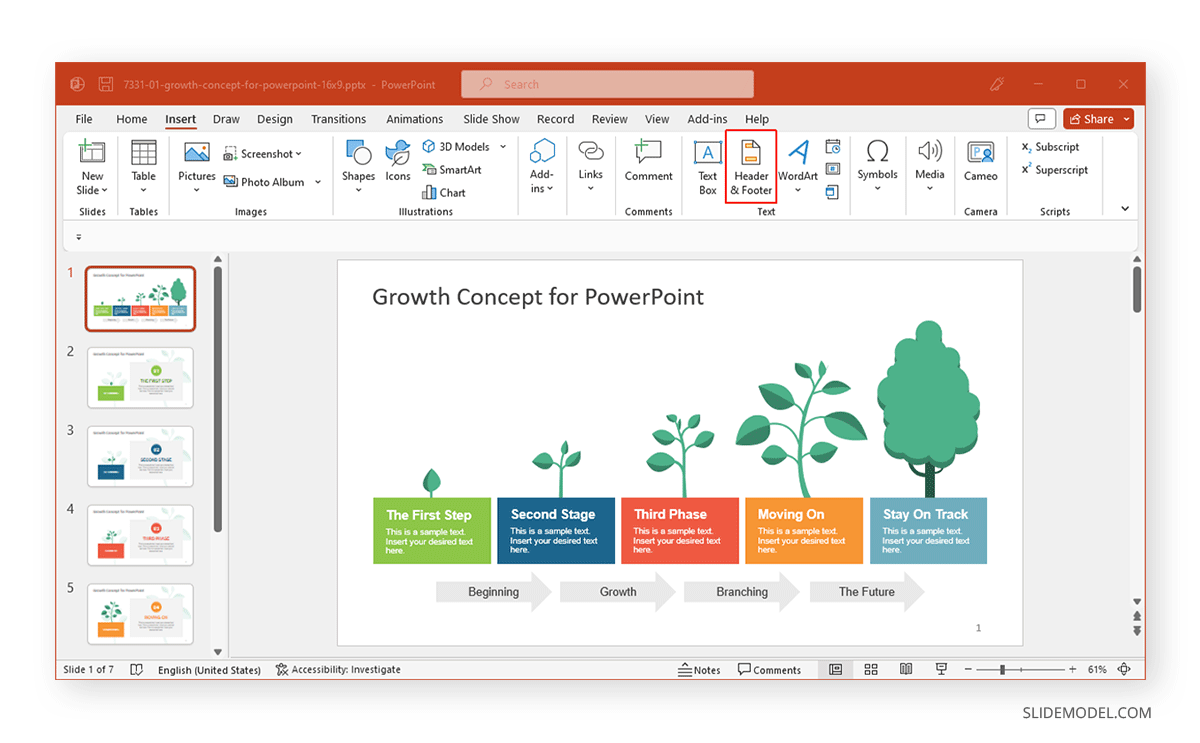 How To Insert Numbers In Powerpoint Slide - Calendar Printable Templates