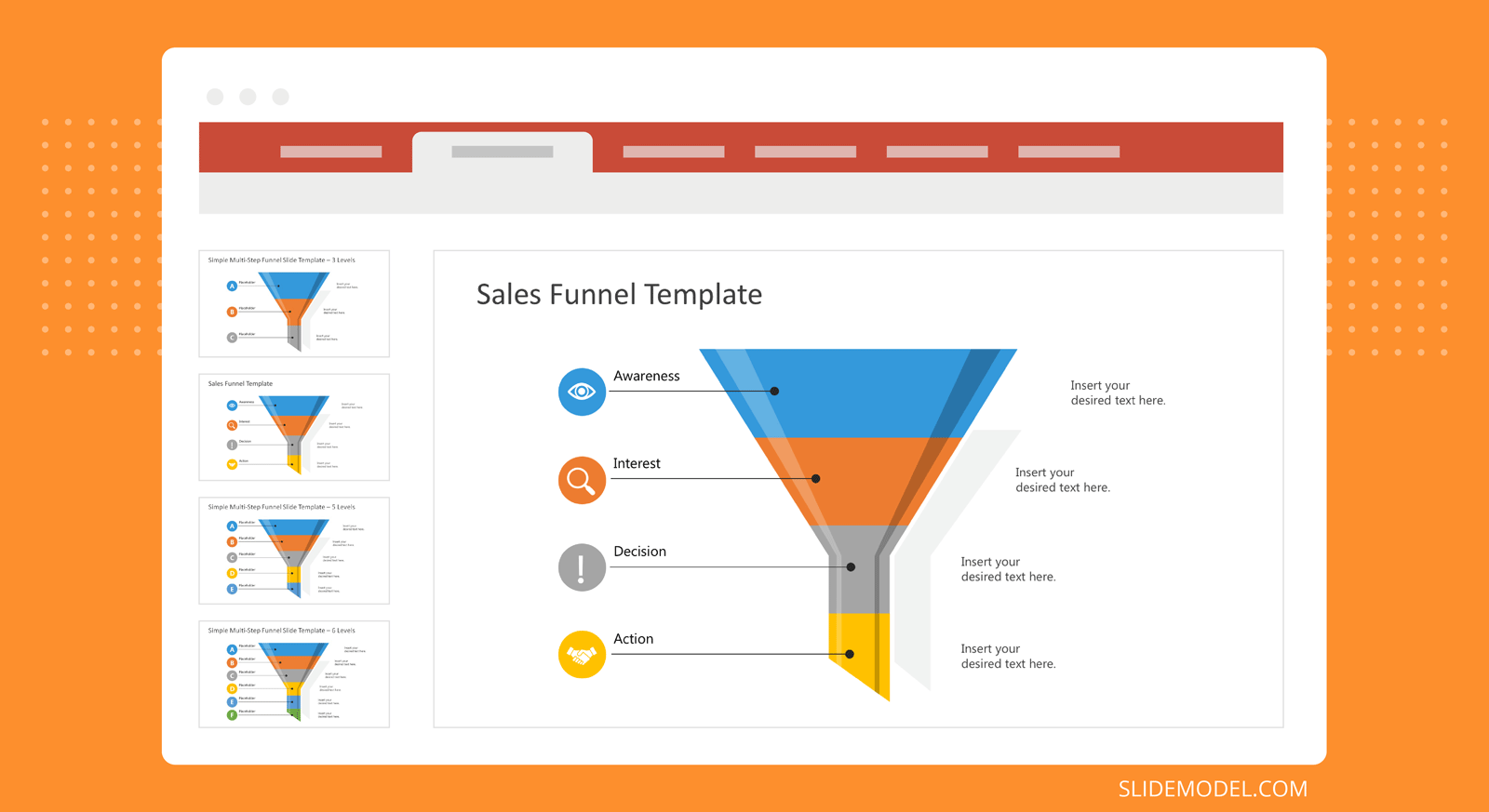 sales funnel png