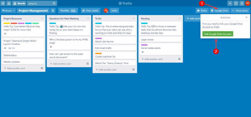 How to connect your Google Tasks to a Trello board