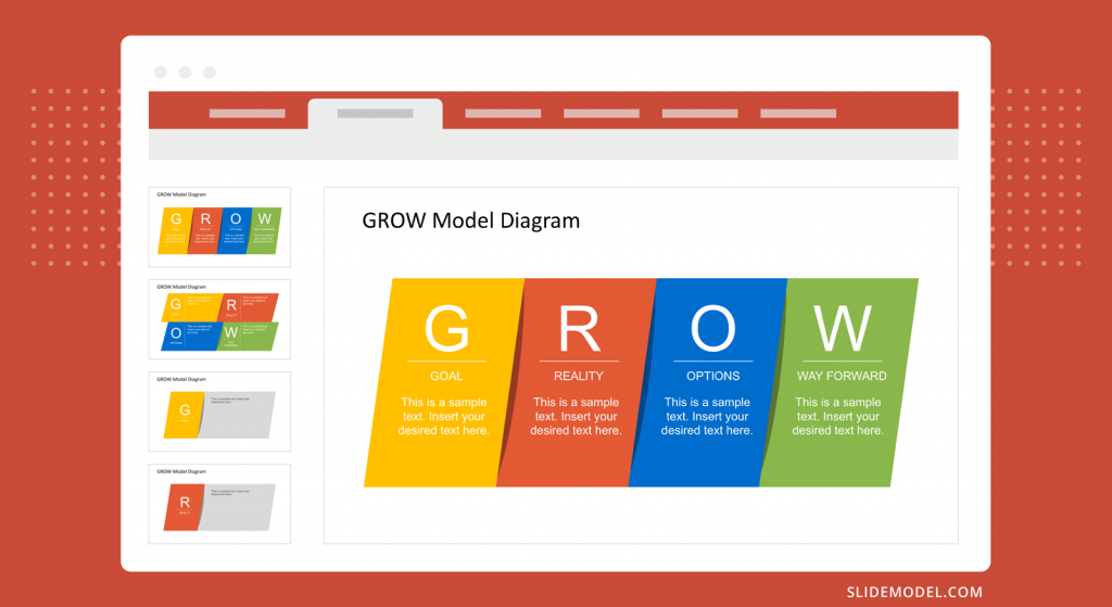 GROW Coaching Model: Free PowerPoint Template