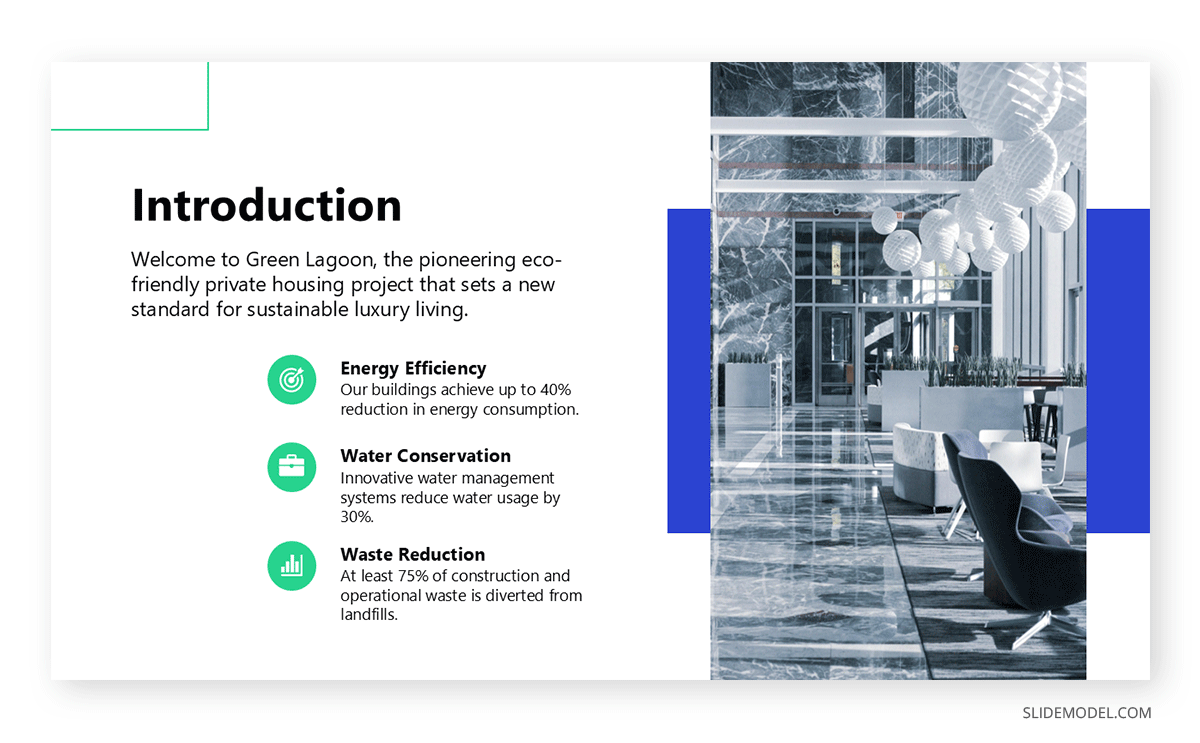 Introduction slide business proposal presentation