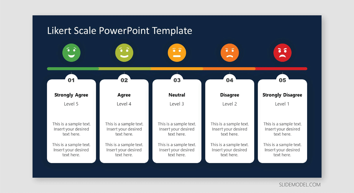 5 Point Rating Scale for PowerPoint and Google Slides