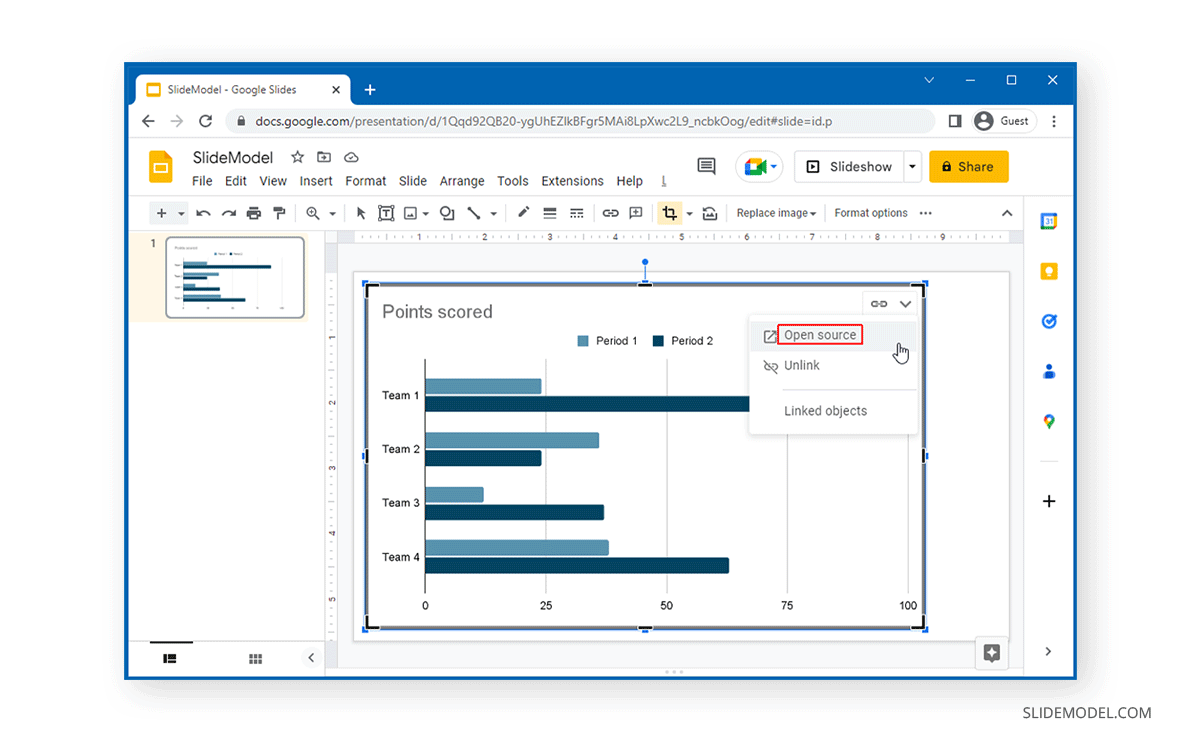 How To Make a Graph on Google Slides