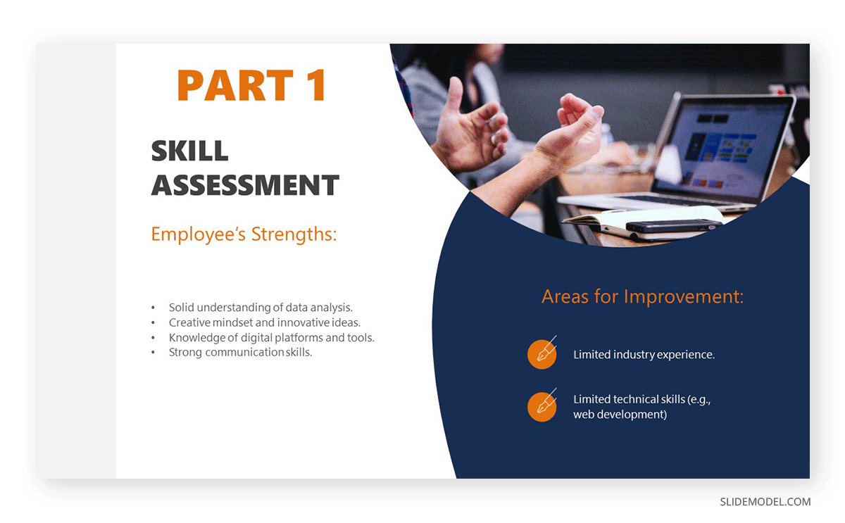 Skill assessment for an Individual Development Plan