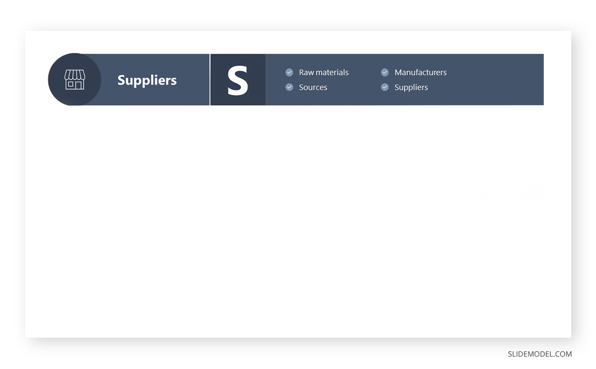 Suppliers in a SIPOC Diagram