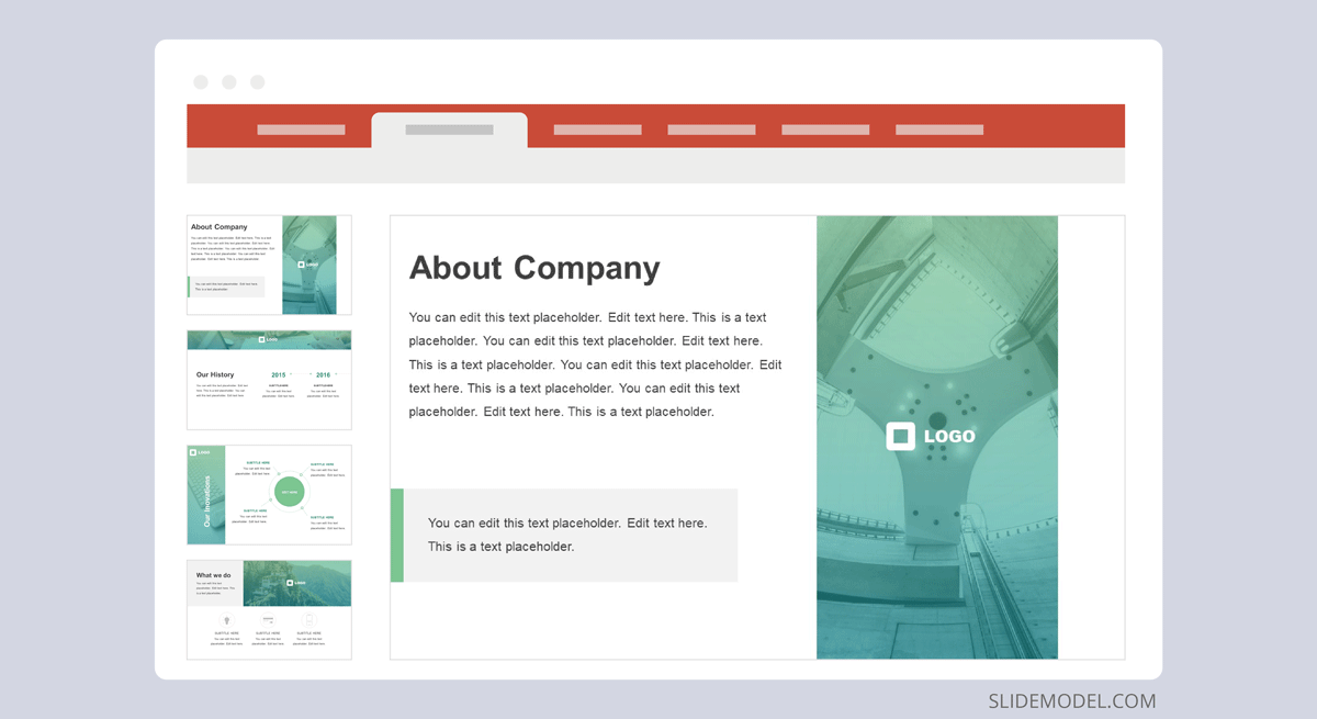 How To Make a Company Profile Presentation with Templates