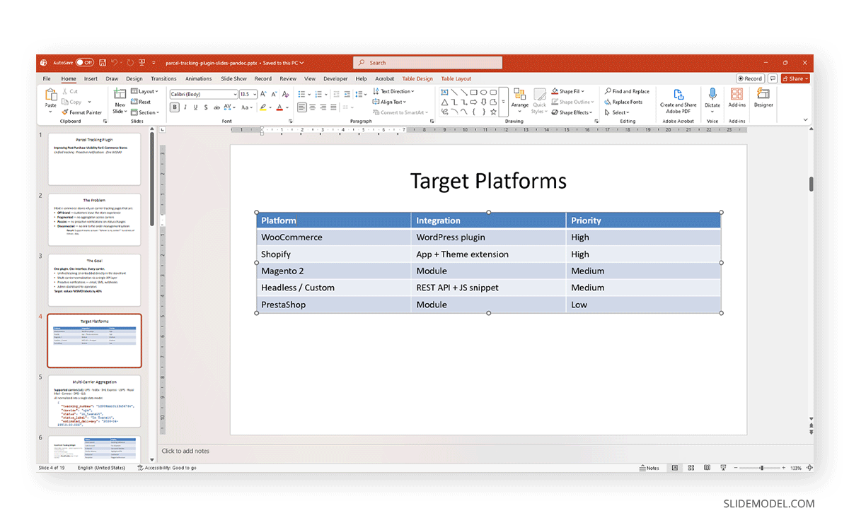 Pandoc style markdown slide