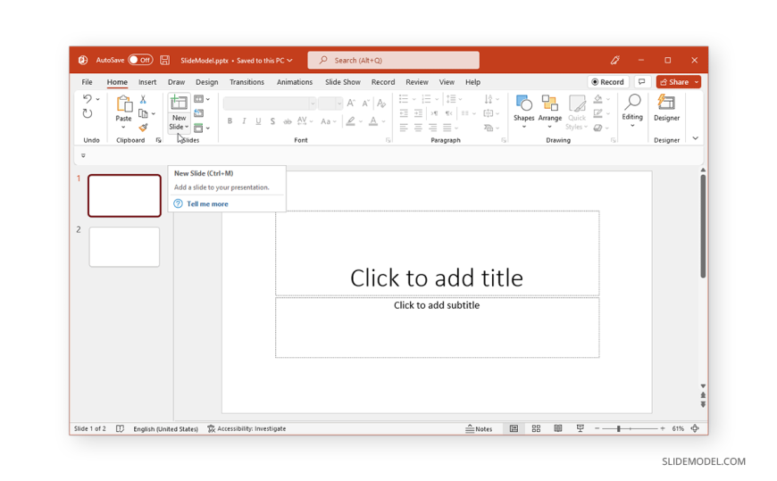 powerpoint hotkey presentation