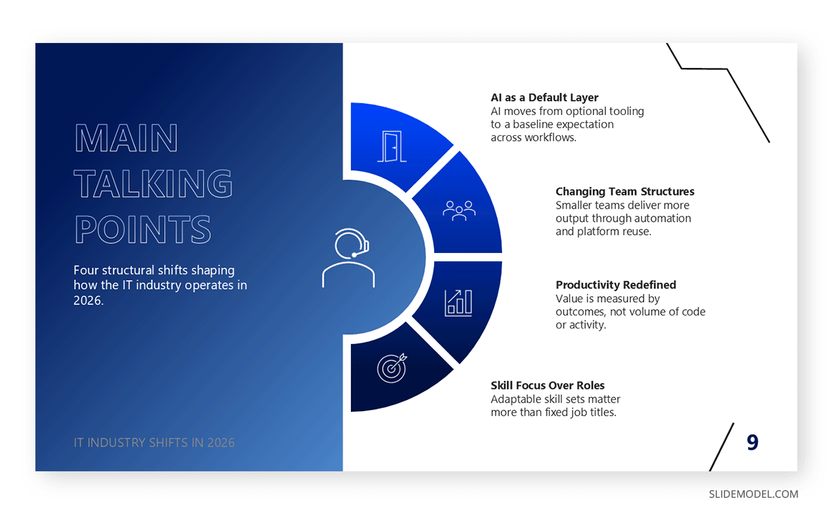 Diagram slide in meetup presentation deck