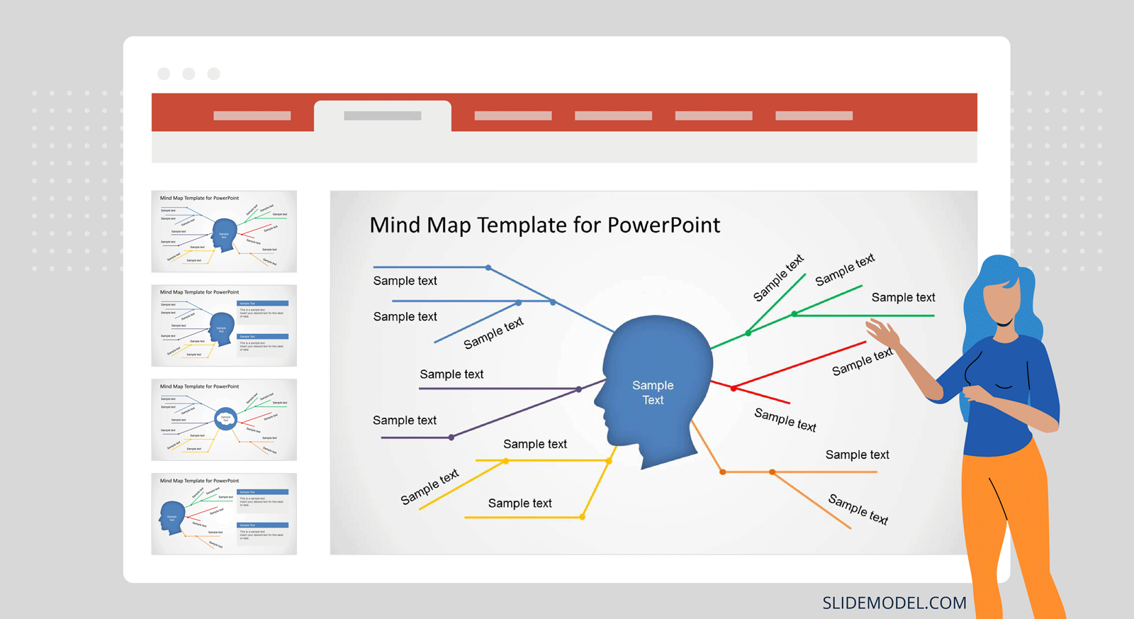 Mind Mapping Slide Example for Requirements Gathering