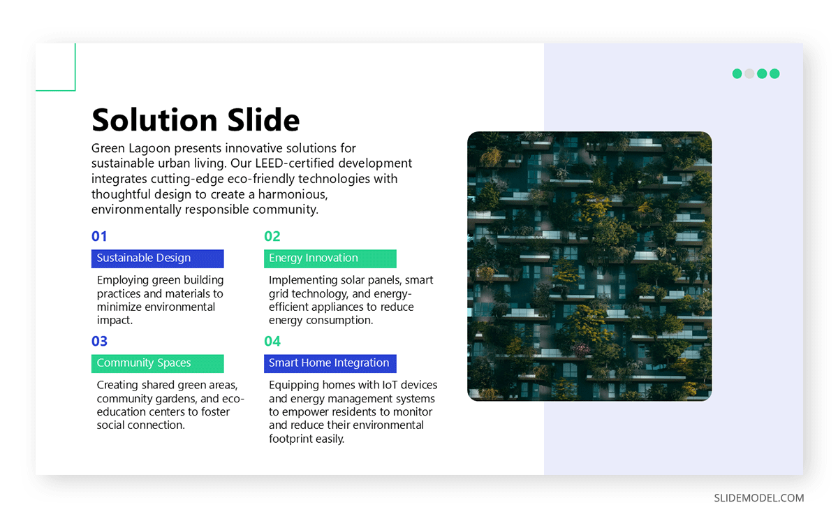 Solution slide proposal presentation