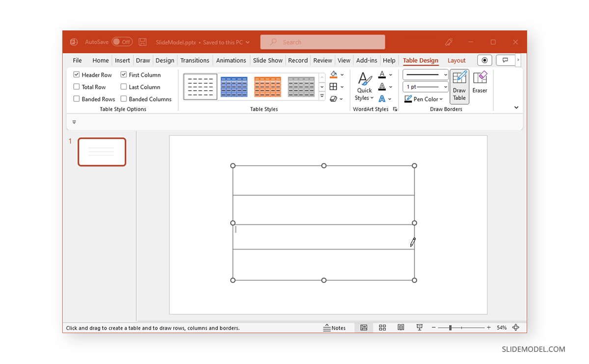 How To Change Table Border Color In Powerpoint Infoupdate