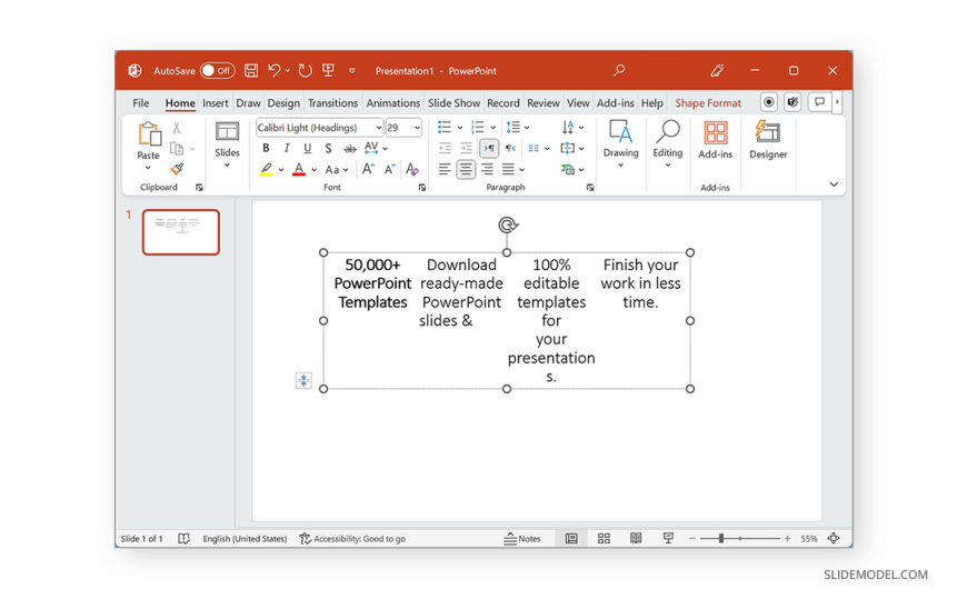 04_four-column-layout-in-powerpoint - SlideModel