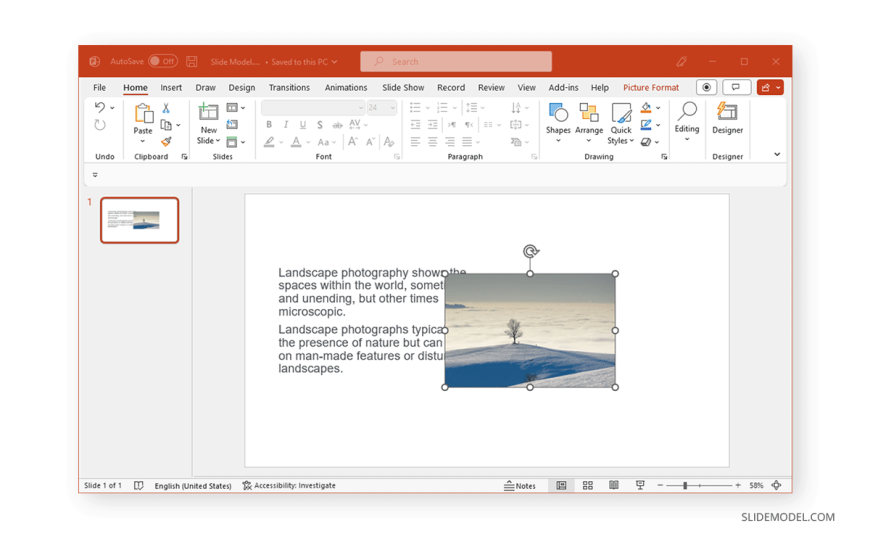 04 how to wrap text around image in powerpoint SlideModel
