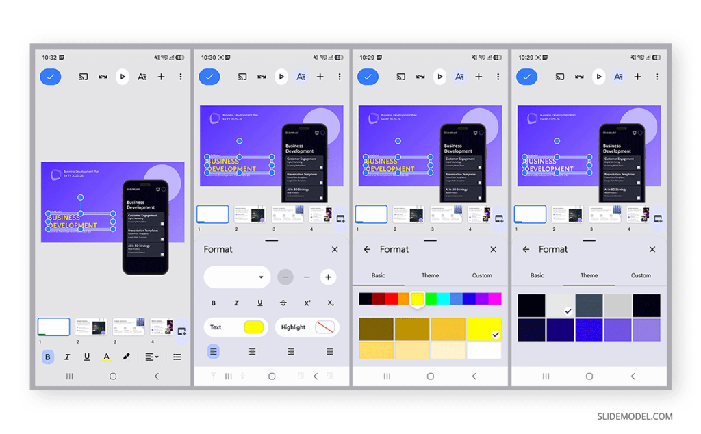 Sludee How to Change Text Color in Google Slides