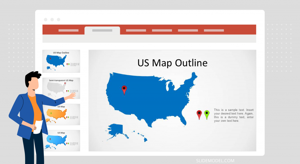 presentation map