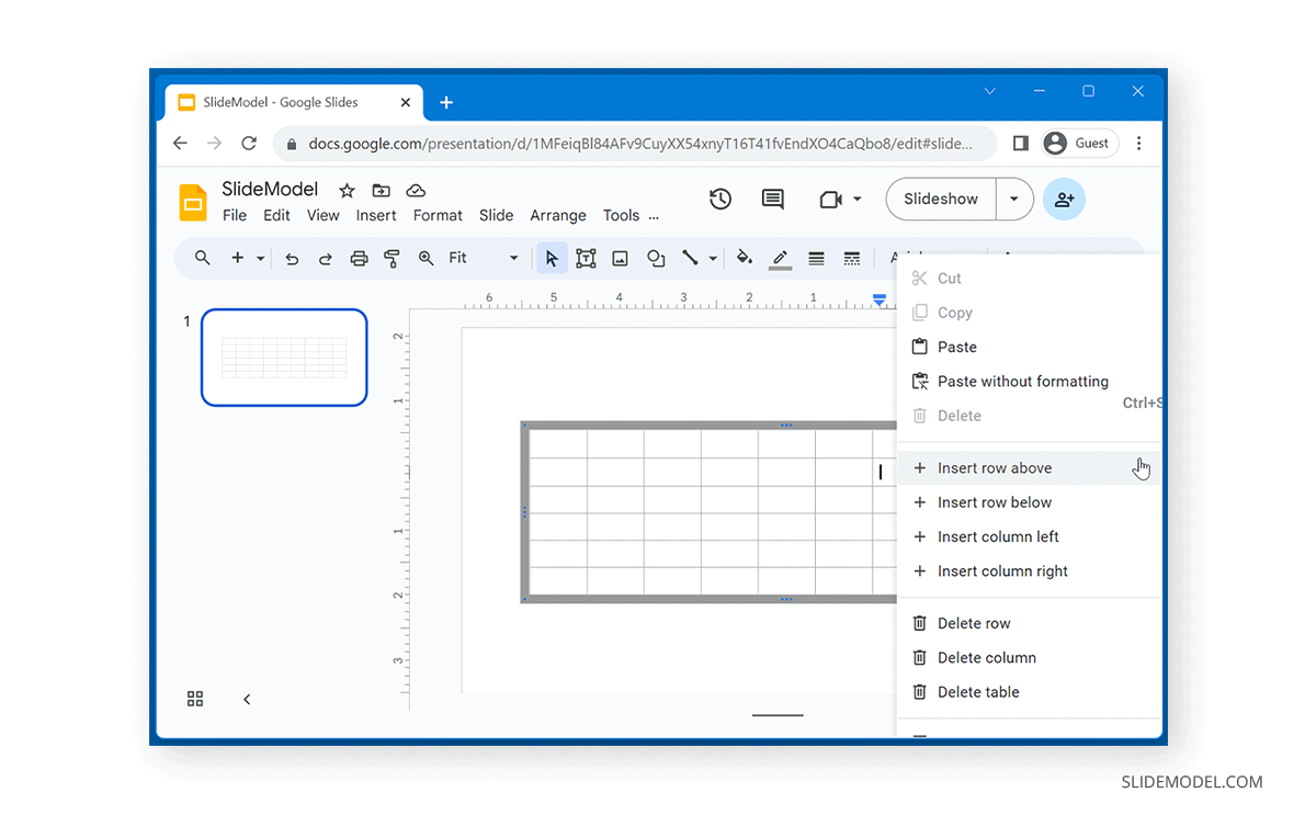 How to Make Columns in Google Slides