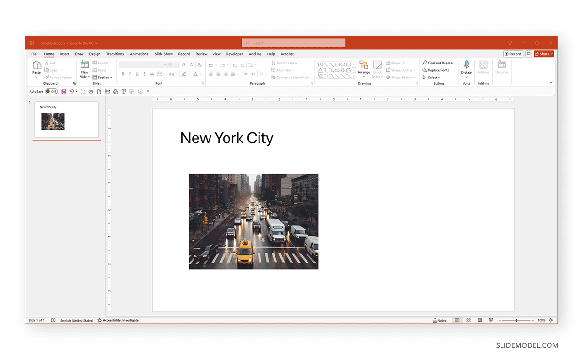 How To Insert A Picture Placeholder In Powerpoint - Slidemodel