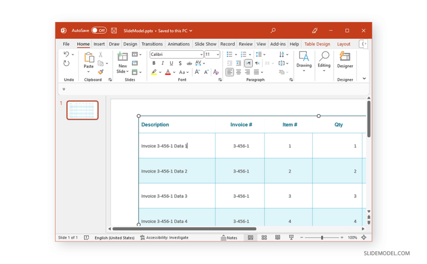 How To Enter Data In Powerpoint