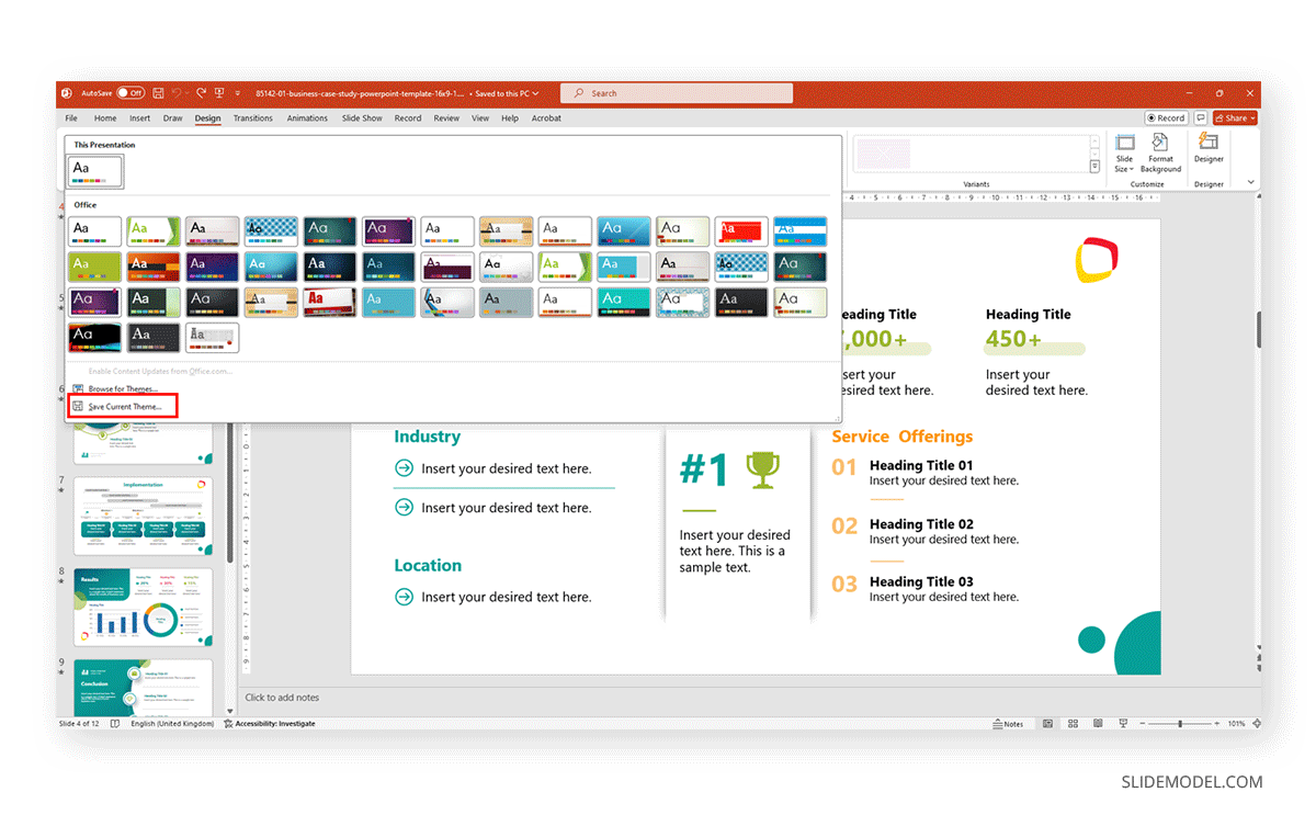 Creating Custom Themes for PowerPoint and Google Slides