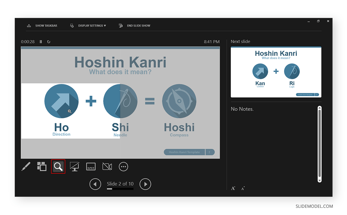 How to View Notes in Powerpoint While Presenting on Zoom?