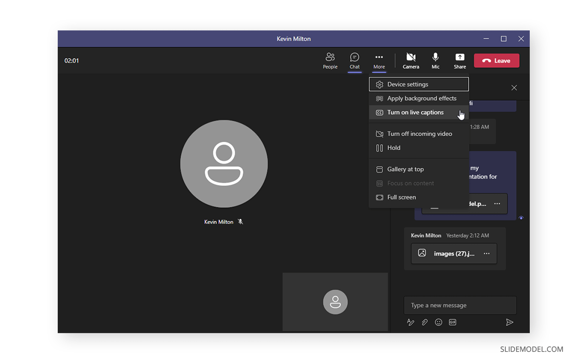 microsoft teams online presentation