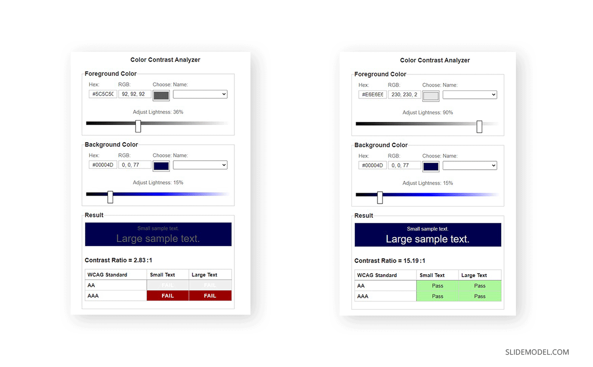 color contrast analyzer tool