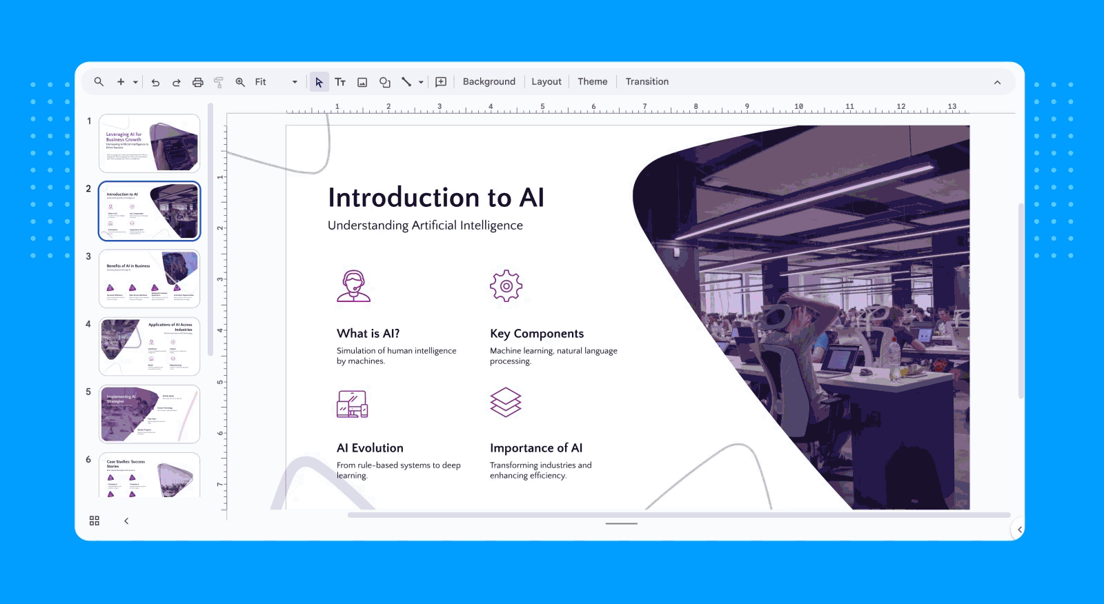 How to export from SlideModel.ai to Google Slides