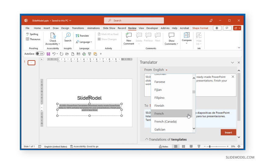 10-powerpoint-translation-select-language - SlideModel