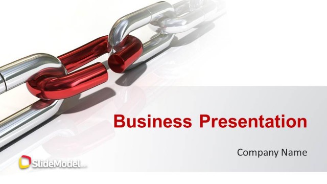Chain Business PowerPoint Template