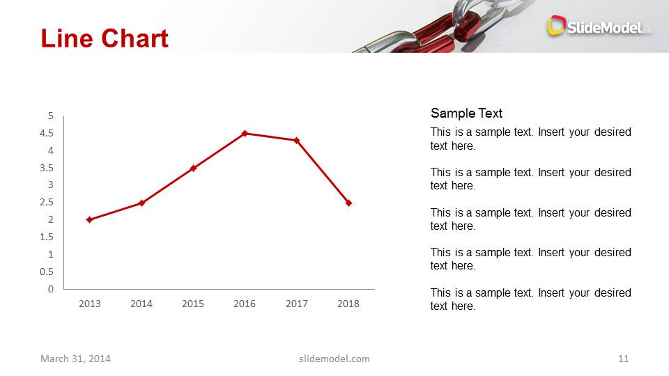 Chain Business PowerPoint Template - SlideModel
