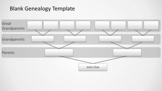 Blank Genealogy Slide Design for PowerPoint