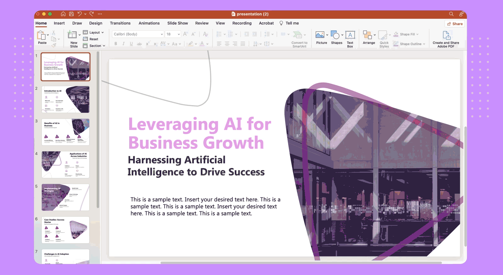 How to export from SlideModel.ai to PowerPoint