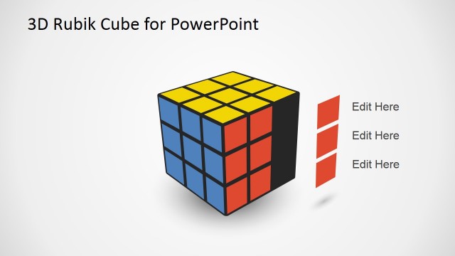 PowerPoint Rubik Cube Design with Series