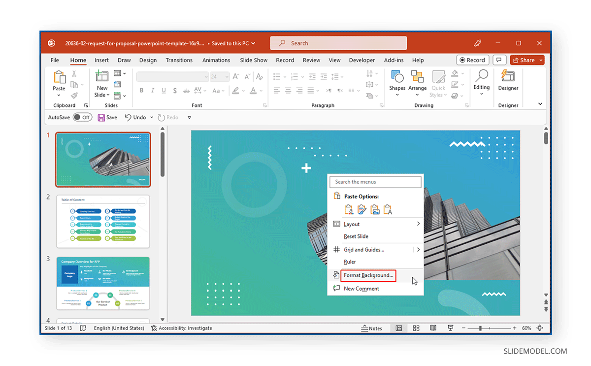 Accessing Format Picture in PowerPoint