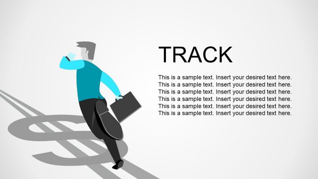 Business Success Progress Metaphor