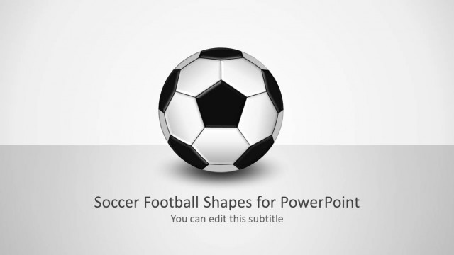 Soccer Football Shape for PowerPoint