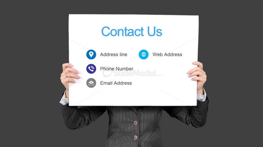 Business Contact Information Slide