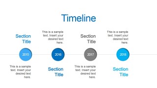 Company Progress Timeline for Crowdfunding 